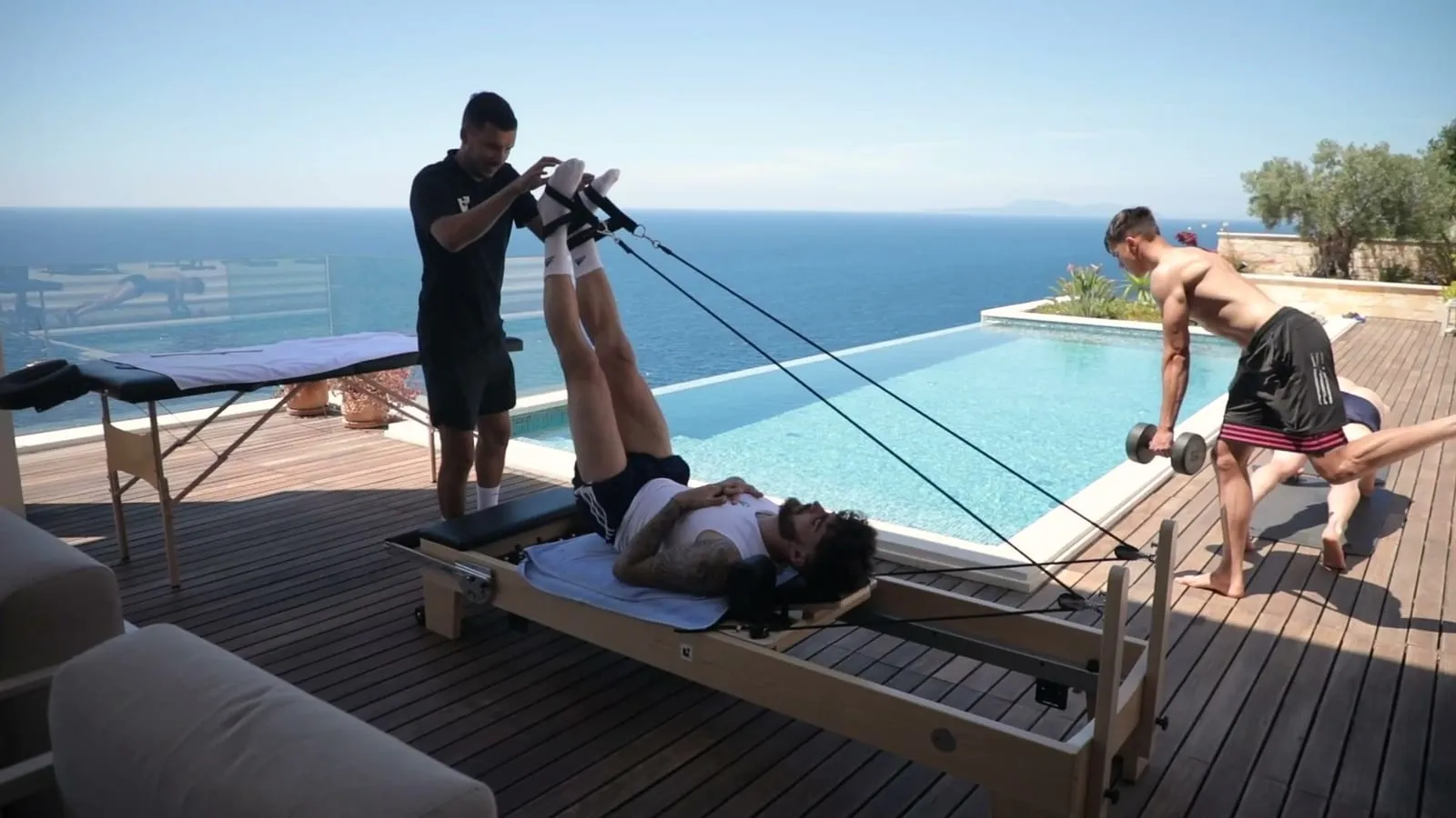 Gym on the terrace